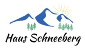 egyedi logóHaus Schneeberg