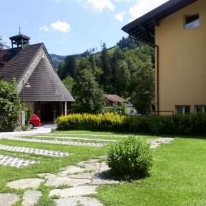 Haus Schneeberg tuin