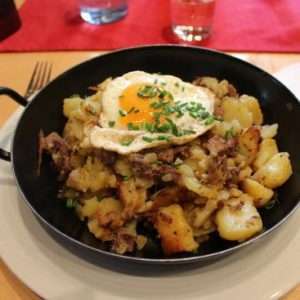 Tiroler Groestl 10 najlepszych austriackich potraw
