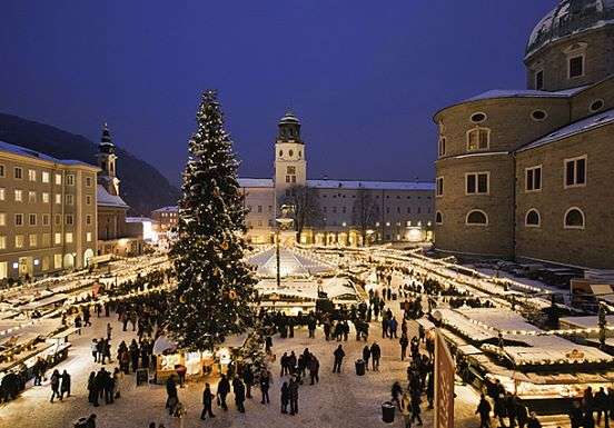 Salzburgi karácsonyi vásár