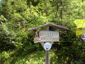 Hike to Zachofalm, Hochkoenig