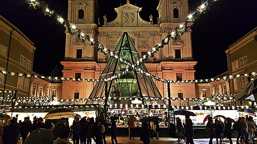 Kerstmarkt van Salzburg